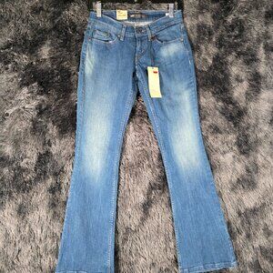Levi’s 524 Too Superlow Bootcut Skinny Jeans Women’s 25 Blue Denim  Authentic Le